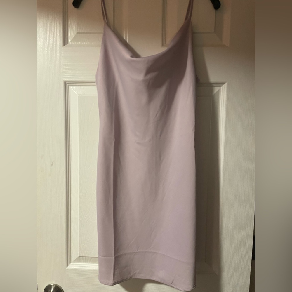 Silk Purple Slip Dress!